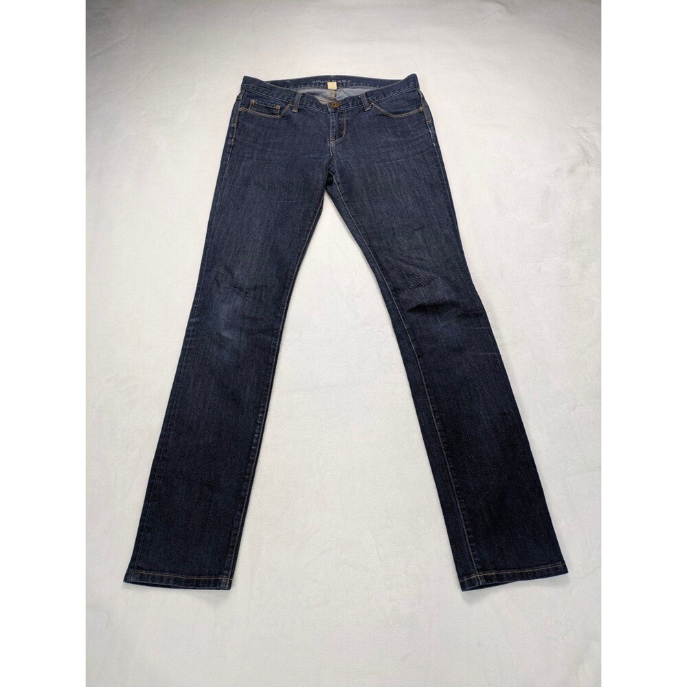 Banana Republic Women’s Mid-Rise Skinny Jeans – Dark Wash – Size 27/4